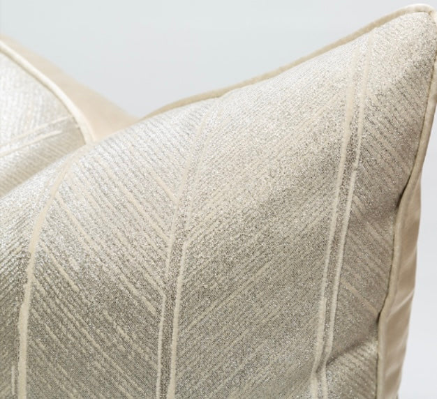 Luxury Cushion Cover - Cafe