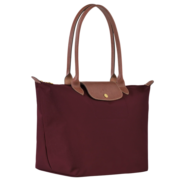 Large Pliage Tote, Burgundy
