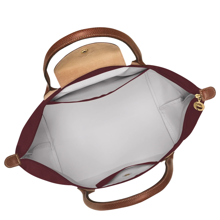 Large Pliage Tote, Burgundy