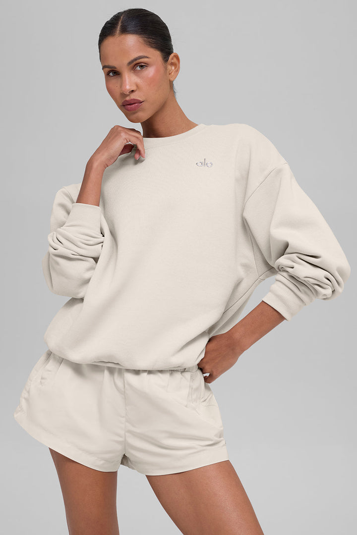 Accolade Crew Neck Pullover - Bone