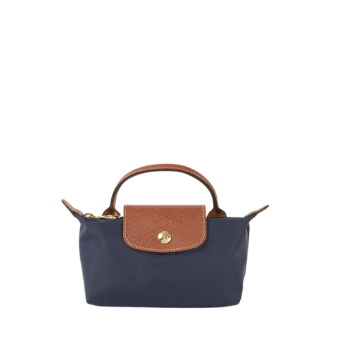 Le Pliage Handbag Navy Blue (XS)